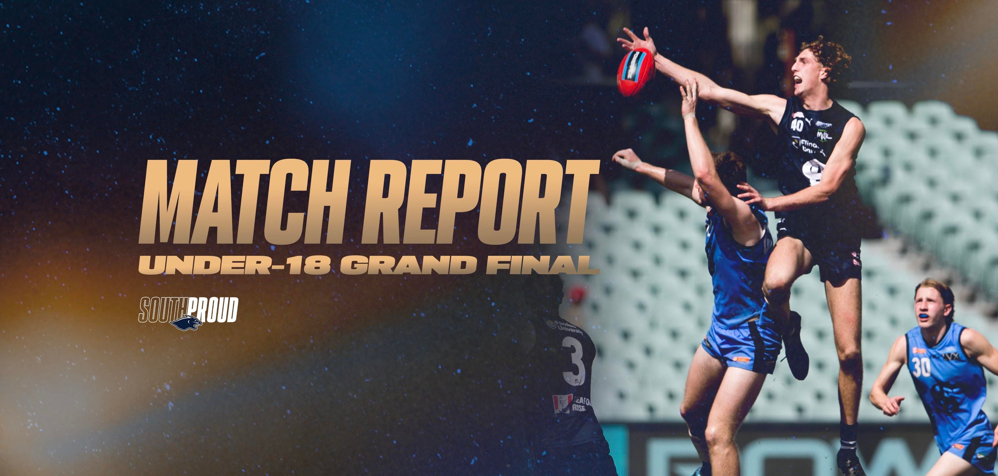 U18 Match Report: Grand Final v Sturt U18 Match Report: Grand Final v Sturt